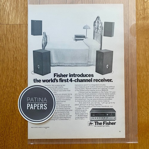 1970 fisher ricevitore - fisher,