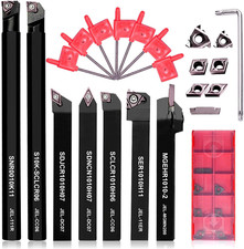 21 Pezzi Utensili Tornio per