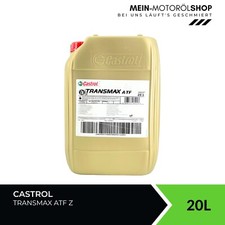 Olio cambio automatico Castrol Transmax ATF Z JASO 1A ZF TE-ML 20 litri