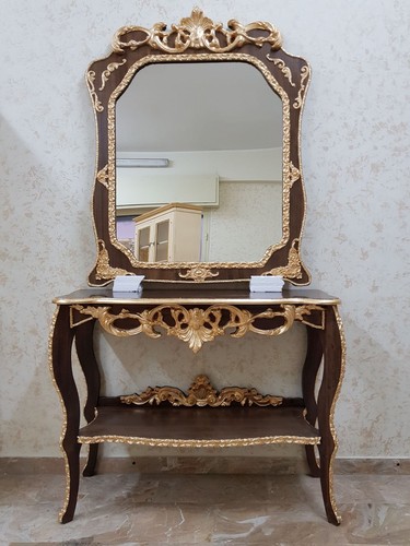 Consolle specchio legno - in,