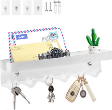 6 Portachiavi Da Muro a Gancio