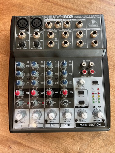 Behringer xenyx 802 mixer - xenyx,