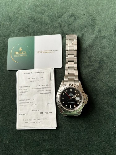 Rolex explorer quadrante - explorer, ii