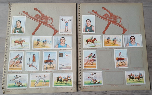 Page album sports nestle - 2x, d'album