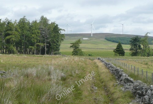 Photo 6x4 dry stone wall - stone,