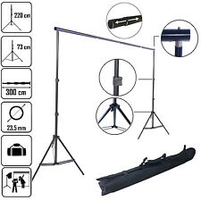 DynaSun K903 220x300 Supporto Fondale Portafondali con Stativi Barra Telescopica