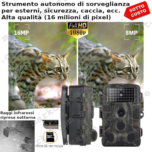 Fototrappola camera video - fototrappola,