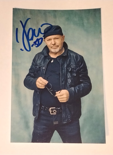 Autografo vasco rossi - rossi, cantante
