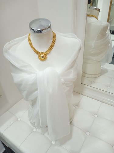 Stola organza coprispalle - organza,