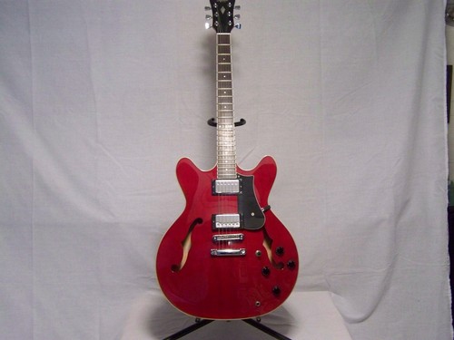 Chitarra elettrica semi vuota - chitarra,