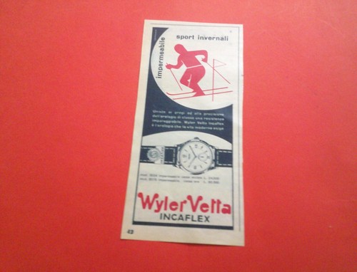 Pubblicita orologio wyler - 4,