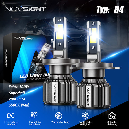 Faro con omologazione - h4,