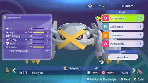 Shiny metagross - metagross, ✨