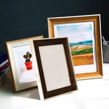 Elegante cornice in resina orizzontale o verticale vetrina intramontabile durevole