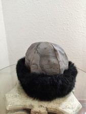 Alviero Martini 1a Classe Geo Classic cappello in pelliccia  made in Italy 