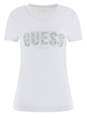 Shirt donna guess eco logo - donna,