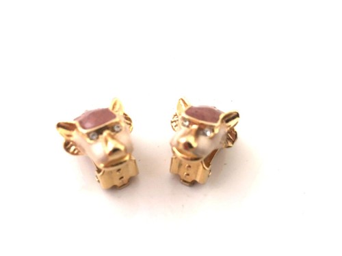 Antiche orecchini clip - orecchini,
