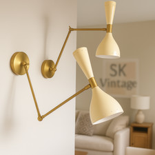 Applique da parete in metallo