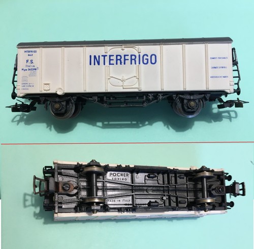 Carro interfrigo pocher - interfrigo, h0