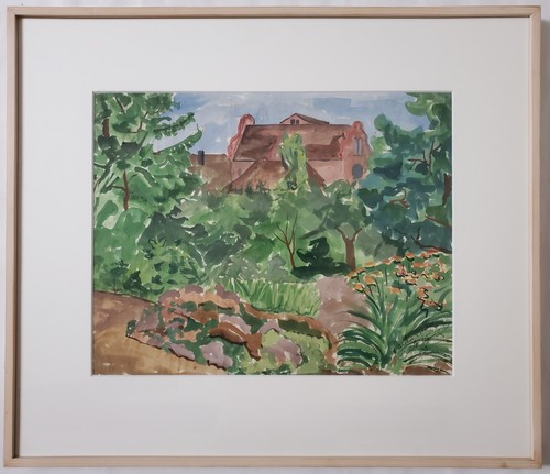 Quadro acquerello paesaggio - acquerello,