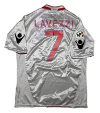 maglia calcio vintage Napoli Lavezzi 2009 2010 home Jersey Diadora L Lete