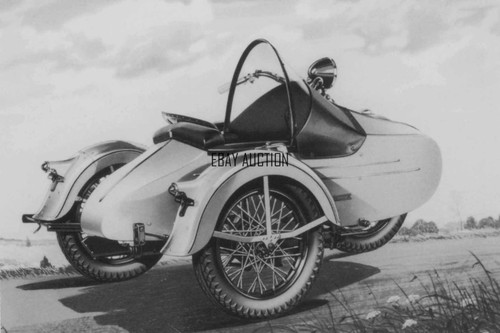 Harley davidson sidecar 1938 - harley-davidson,