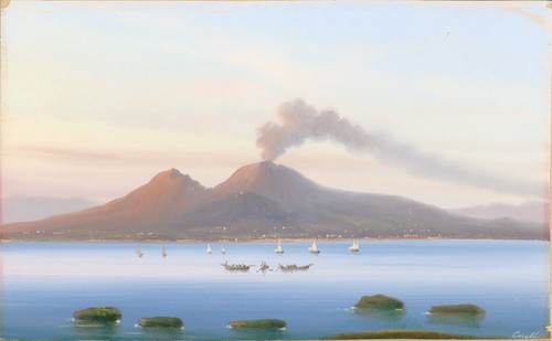 Napoli vesuvio guazzo - napoli,