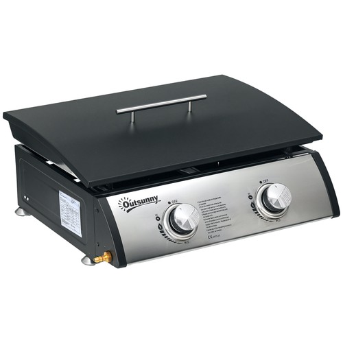 Outsunny barbecue plancha - outsunny, a