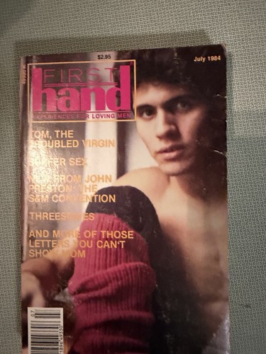 First hand gay paperback - gay,