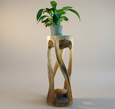 Tavolino legno massello acacia