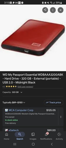 Passport essential 320 - my,