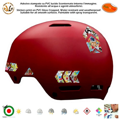 Kit adesivi casco bicicletta