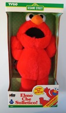 Elmo che solletico! Sesame Street Edizione italiana Tyco 1998 parlante vibrante