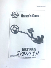 MXT PRO METAL DETECTOR BIANCO