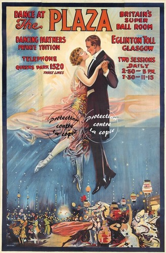 Plaza dancing rf69 poster - plaza,