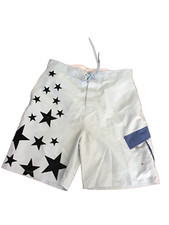 BASILE BLU Costume da Bagno Uomo Shorts Pantaloncino Mare Boxer Surf Size L