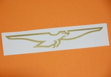 1 ADESIVO MOTO GUZZI AQUILA ORO mm.100X18- DECALS STICKERS AUFKLEBER PEGATINAS