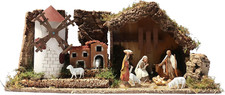 Capanna per Presepe Con