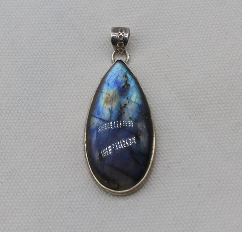 Labradorite ciondolo puro - labradorite,