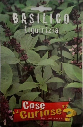 Semi basilico liquirizia - semi, di
