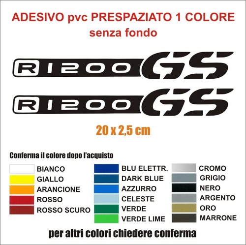 Kit adesivi bmw 1200 - kit,
