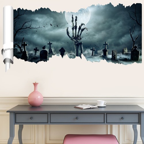 Adesivi horror oggetti di - ,