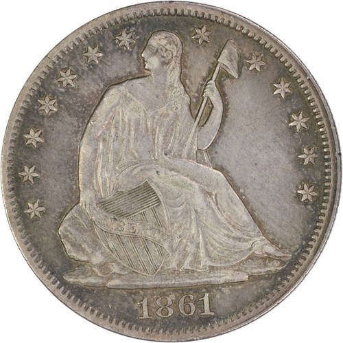 Mezzo dollaro 1861 liberty - mezzo,