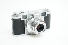 Leidolf Lordomat 35 mm fotocamera pellicola telemetro obiettivo Lordonar 50/2,8 TESTATA