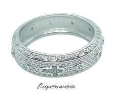 Anello rosario in argento 925