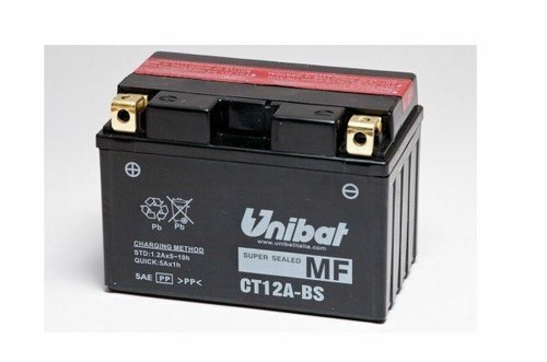 Batteria moto unibat agm 12v - moto,