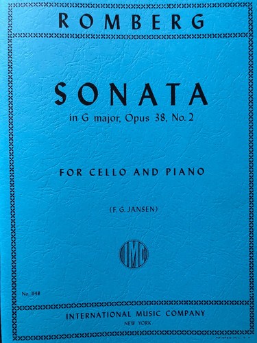 Sonata sol maggiore 38 - in, op.