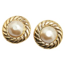 Chanel orecchini rotondi - chanel,