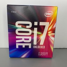 Open Box Intel Core i7-6850K 3,6 GHz Hex-Core processore CPU sbloccato LGA2011