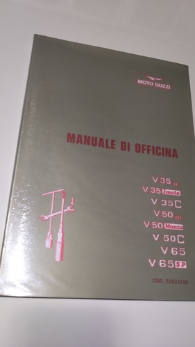 Manuale officina moto guzzi - manuale,